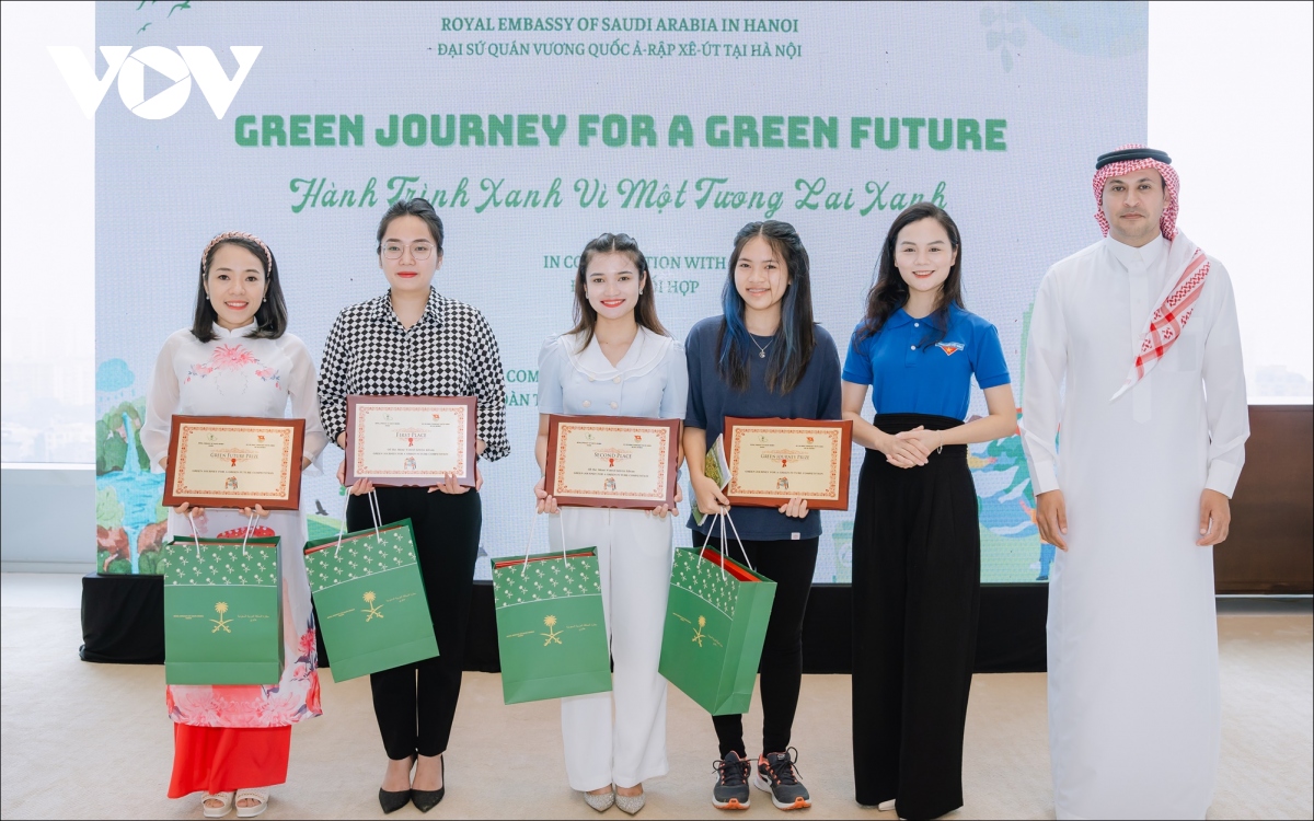 Saudi Arabia trao giải tôn vinh ý tưởng bảo vệ môi trường tại Việt Nam